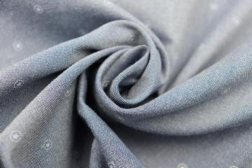 100% Cotton Chambray Fabric For Men's Woven Shirts