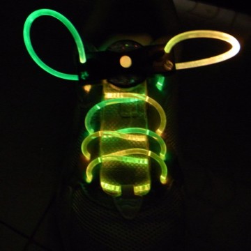 LED shoelace,glow shoelace,flashing shoelace,fashion shoelace