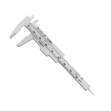 0-80mm Mini Plastic Vernier Calipers - Student Measuring Tool