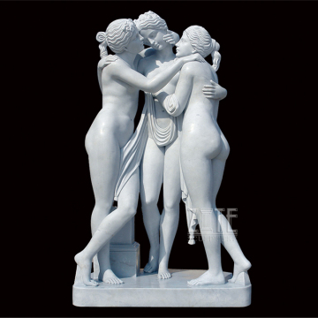 New Designs High Quality marble woman bases for sculptures