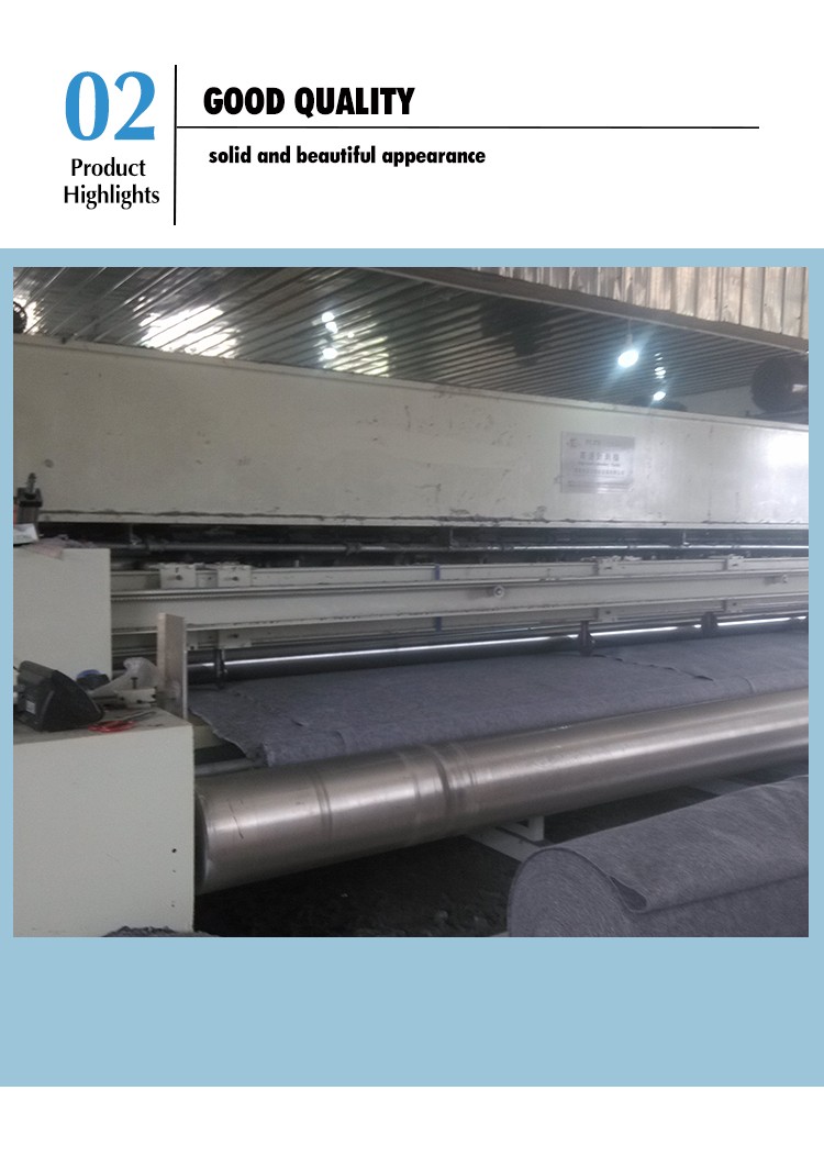 TLGS- High speed PU making needle punching machine geotextile