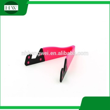 V shaped folding plastic mobile phone holder