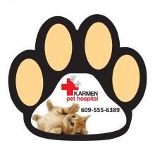 Custom Dog Paw Magnet Car Sticker