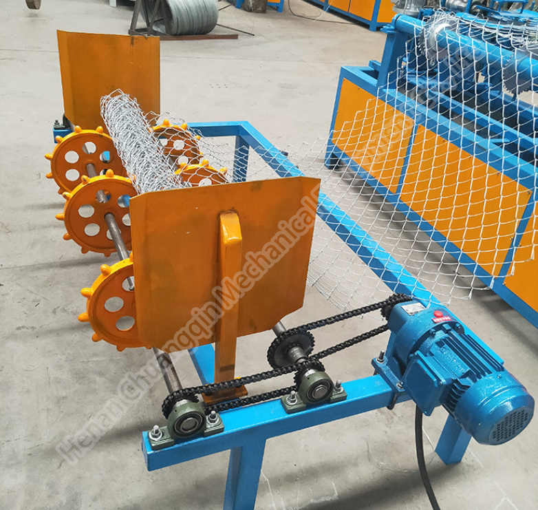 Diamond mesh machine wire Net Making Machine fences making machinery