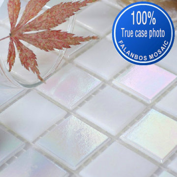 White Rainbow Mosaic Tile