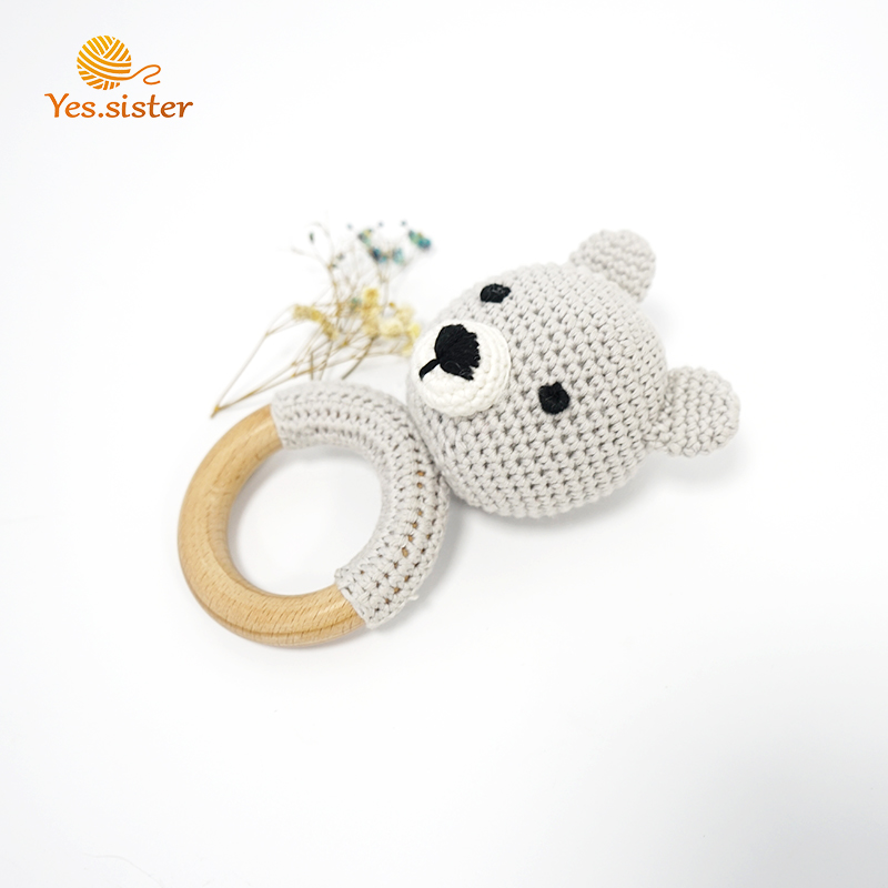 Crochet Bear Teether