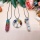 3 pares de collares pendientes árbol de la vida alambre de cobre herida cuarzo natural aura curativa Crystal Point chakra regalo de la joyería