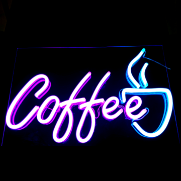 Coffee neon sign led