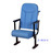 FOLDING SOFT AUDITORIUM CHAIR WITH WRITING PAD TABLET WOOD ARMREST