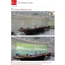 3D Holographic Rear Projection PDLC Film Tempered Glass