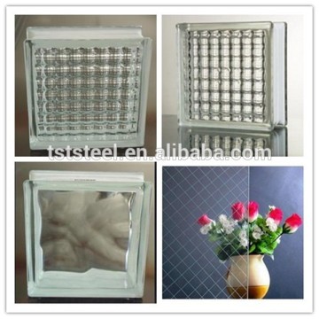 manufacturers glass block/brick glass block size