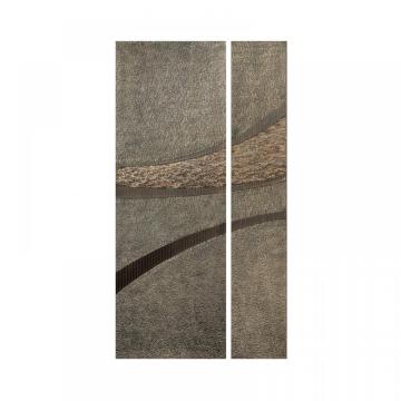 Good quality mother and son aluminum door