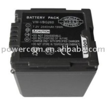 Camcorder battery pack for VBG260