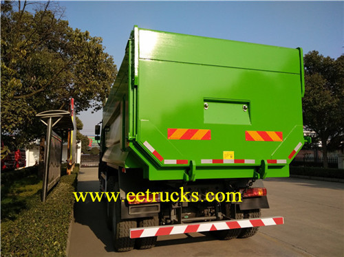 SINOTRUK 10 Wheel Docking Garbage Trucks