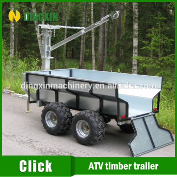 Double ATV trailer/ATV log trailer