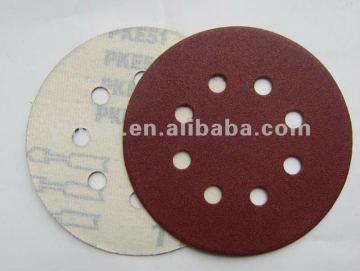 velcro backing abrasive disc