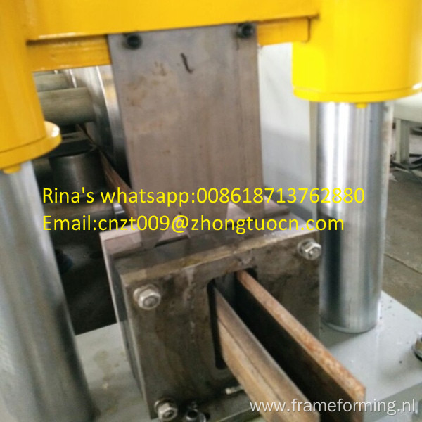 shutter door u guide machine u guide roll forming machine