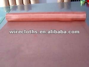 red copper grid mesh, red copper grid mesh for screen/filter