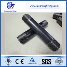 NPT threaded carbon steel pipe nipples