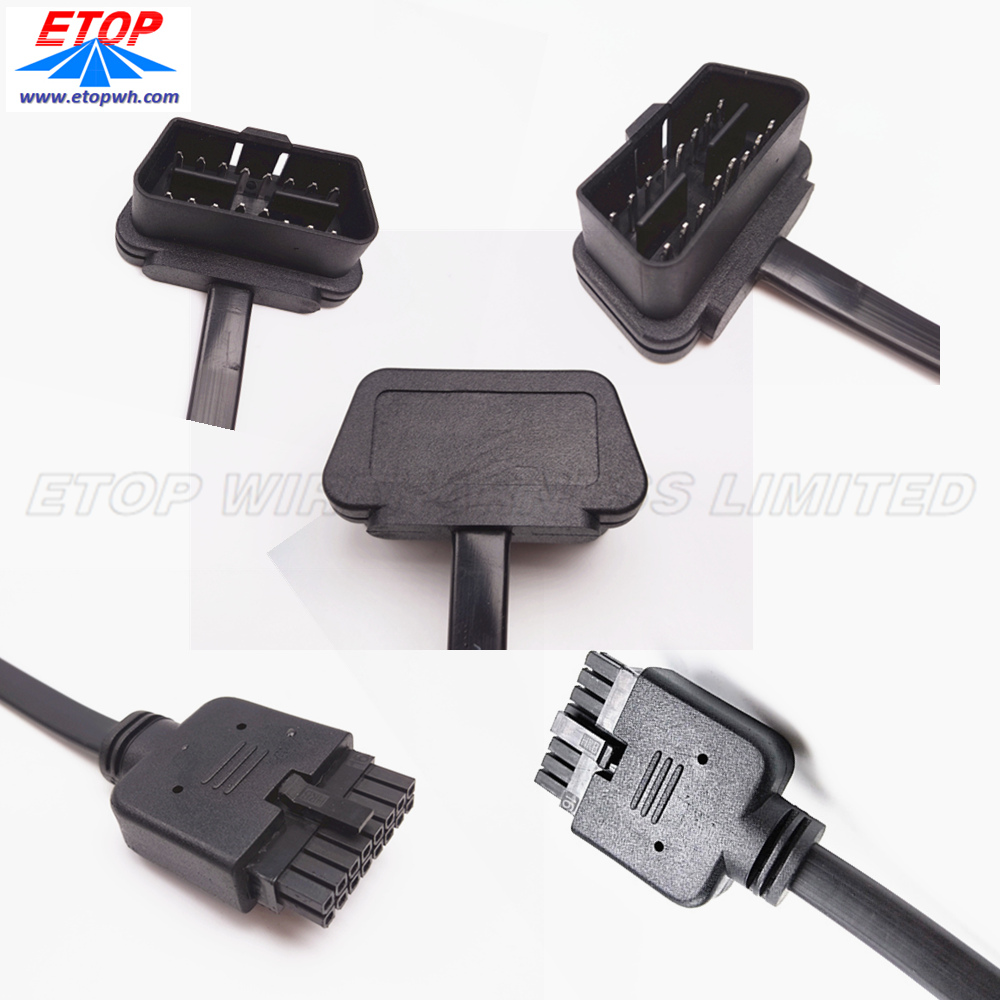 Conector macho J1962 OBD2 J1962 OBD2 male connector