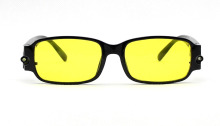 LED Light Yellow Lenses Reading Glasses Night Driving Glasses