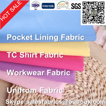 TC POCKET LINING FABRIC ,TC SHIRT FABRIC,WORKWEAR FABRIC ,UNIFROM FABRIC