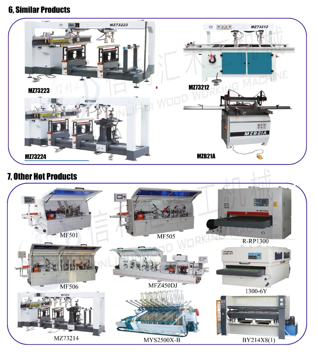 Two Ends Boring Machine Horizontal Double Heads Boring Machine Carpenter Horizontal Boring Machine Wood Working Machine Boring 2 Head