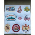 Patch de broderie applique 3D stock personnalisé