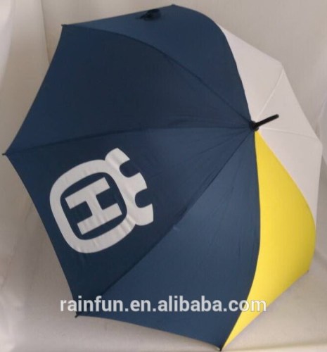Fiberglass promotional printing golf umbrella