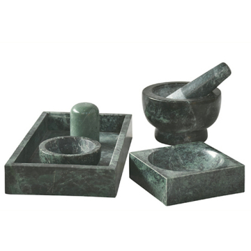 6-pieces Blue Marble Tableware Sets