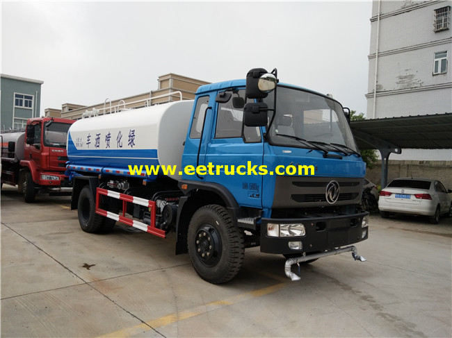 10000 litres 10ton Watering Tanker Trucks