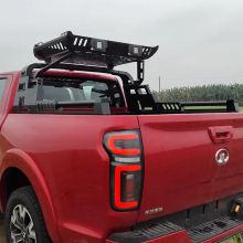Custom Black Sports Roll Bar for Chevy Colorado 4x4 Pickup with Luggage Rack