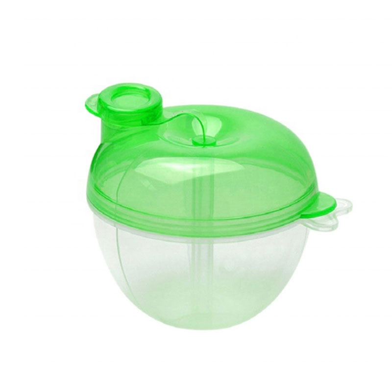 Easy To Carry Pumpkin Shape Baby Milk Powder Dispenser Container Travel