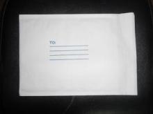 Lightweight White Kraft Bubble Mailer , Lining Envelopes Wi