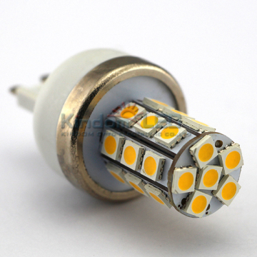 5050SMD G9 led light with metal ring