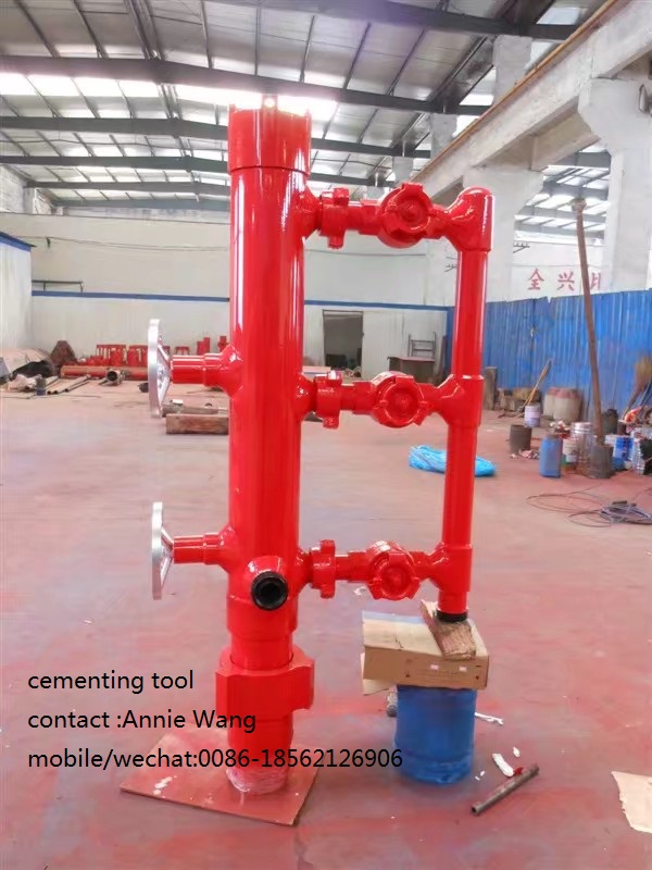 Oil well Cementing Tool Double Plug Casing Cement Head FOR Manifold Cementing Head