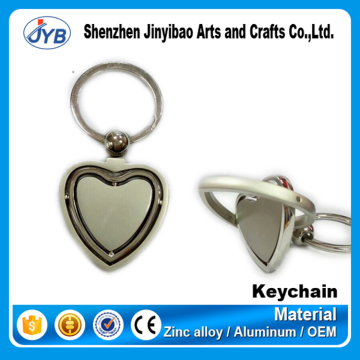 high quality fashion design women gift unique heart shaped keyring