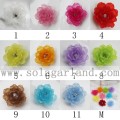 41MM Acrylic Plastic Frost Beading Artificial Blossom Flowers