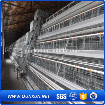 ISO9001 certificated complete layer chicken cage with steel frame