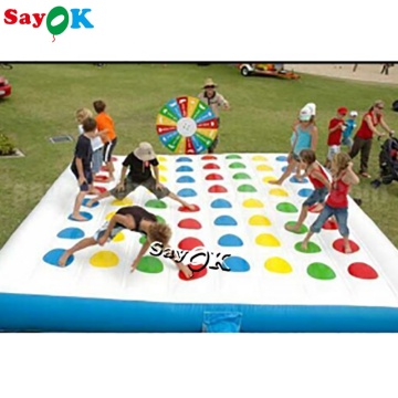 Popular Custom Twister Game Rug & Inflatable Twister Game for Adults