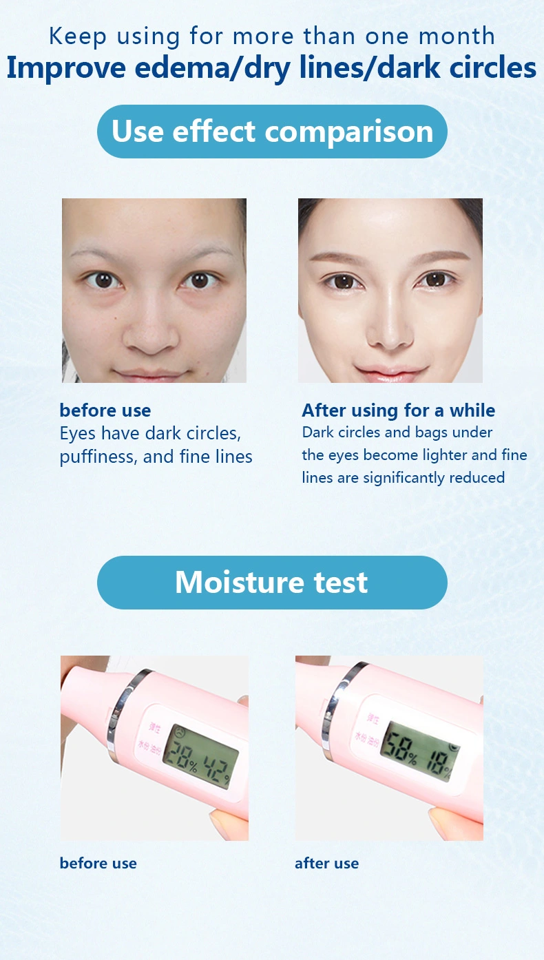 OEM 100% Natural Ingredients Skin Care Water Based Eyes Moisturizing Collagen Nourishing Eye Mask Gel