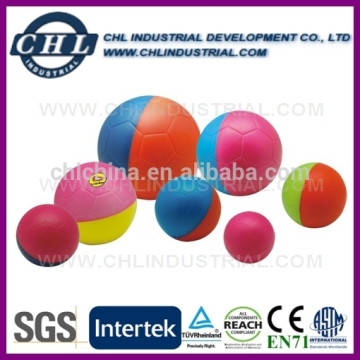 Promotional anti PU stress color change soccer ball