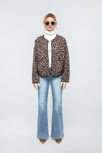 Womens Leopard Print jacket