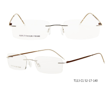 Titanium Rimless Optical Glasses