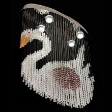 crystal chain hanging chandelier lighting