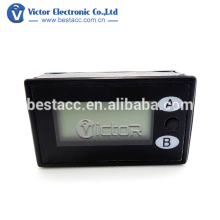 LED light NON-RESET 7 digits LCD coin Counter meter for coin acceptor