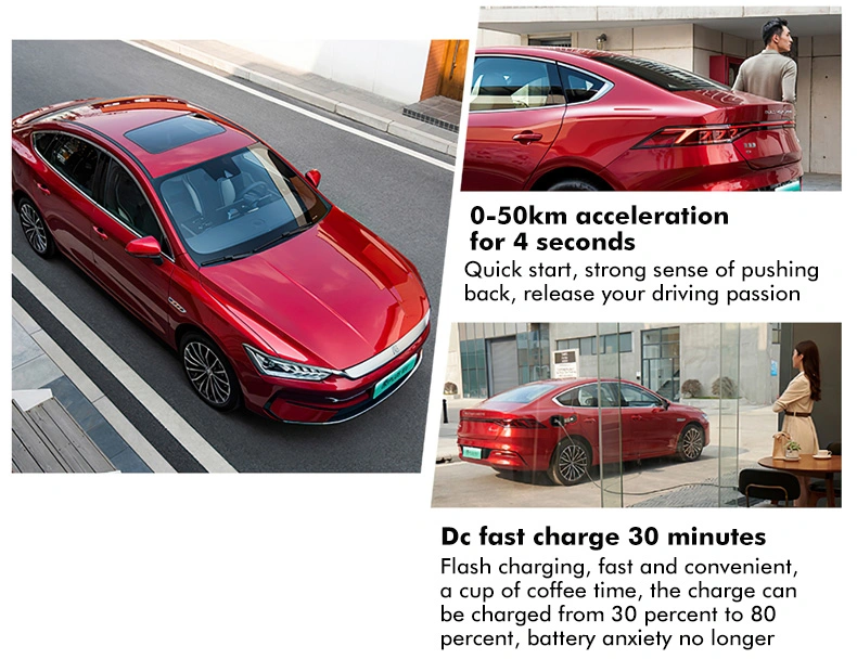 EV Car China Top Quality Electric Vehicle Sedan Sport New Energy Vehicles Adult New Car Made in China Byd Qin Plus Cheap Used Car Electrical Vehicle