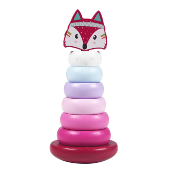 Wooden Rainbow Stacking Blocks - Montessori Educational Toys for Kids in India