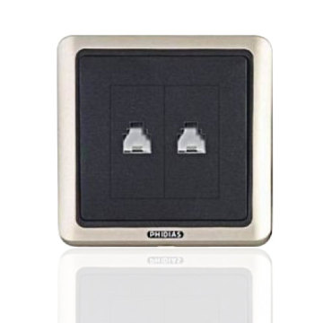 double telephone socket
