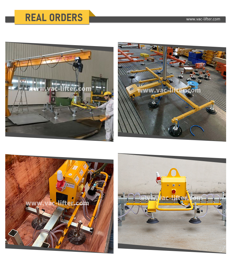 2000kg Electric Vacuum Lifter For Heavy Duty Metal Sheet Handling, High ...